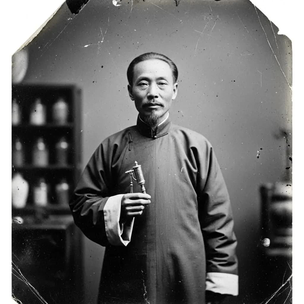 Liem Tjing Ho (林清和) - Pendiri Toko Obat Koh Liem 1870